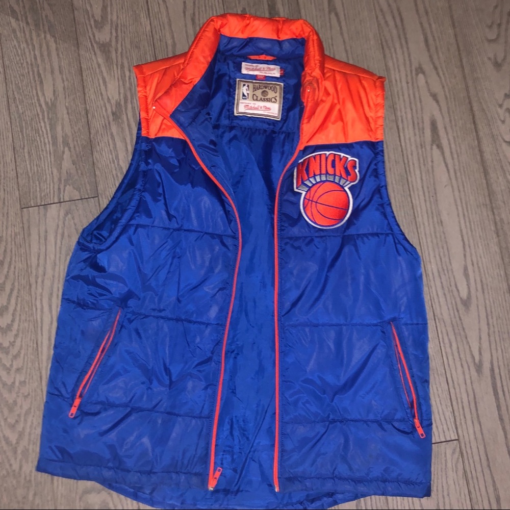 Knicks puffer vest